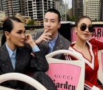 Bersama Daiyan Trisha dan Lawrence Wong