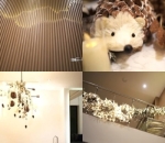 Tirai Lampu dan Hiasan Hewan Lucu
