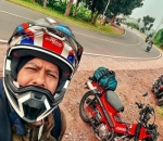 Ariel NOAH Mudik Pakai Motor