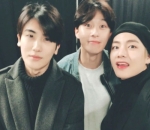 Park Seo Joon, V BTS, dan Park Hyung Sik