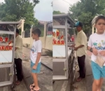 Dermawan ke Pedagang Roti Bakar
