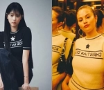 Haerin NewJeans dan Selena Gomez