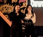 Dewi Persik dan Rosa Meldianti