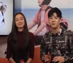 Caitlin Halderman dengan Thunder eks MBLAQ