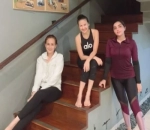 Gak Pakai Riasan Saat Yoga