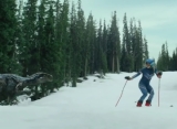 T-Rex Bikin Atlet Ski Ketakutan di Trailer Kolaborasi 'Jurassic World: Dominion' & Winter Olympics