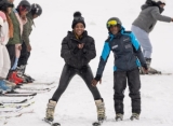 Di Lesotho Afrika, Orang-Orang Asyik Main Ski Saat Eropa Berkutat dengan Suhu Panas Ekstrem