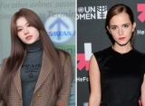2 Dewi Bersatu, Sana TWICE Pose Bareng Emma Watson di Milan Fashion Week 2024