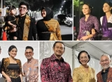 Luna Maya & Mikha Tambayong Serba Ungu, Intip 10 Gaya Berwarna Artis di Istana Berbatik
