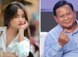 Fuji An Tampil Berkelas Saat Makan Siang Bareng Menhan Prabowo Subianto
