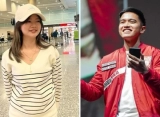 Felicia Tissue Eks Kaesang Pangarep Manglingi dalam Balutan Gaun Seksi saat Kondangan