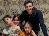  Istri Fachri Albar Tampil Slay Serba Merah usai Dikasihani Imbas Suami Tertangkap Narkoba