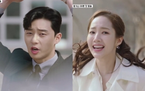 Dikira Nembak, Park Seo Joon Salah Paham ke Park Min Young di Teaser 'Why, Secretary Kim?'