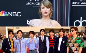 Taylor Swift Pamer Foto Bareng BTS di Backstage BBMA 2018, Fans Heboh