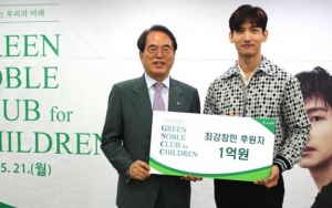Jadi Member 'Green Noble Club', Changmin Ungkap Kepeduliannya Pada Anak-Anak