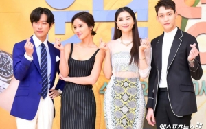Bareng Nam Goong Min cs, Hwang Jung Eum Tampil Seksi di Preskon 'The Undateables'
