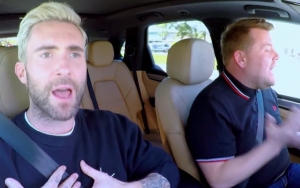 Syuting 'Carpool Karaoke', Kocaknya Adam Levine dan James Corden Ditegur Polisi