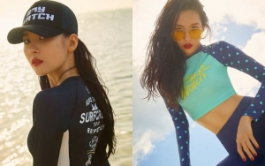 Umbar Kaki Panjang di Pemotretan, Sunmi Dibilang Sekurus Sumpit