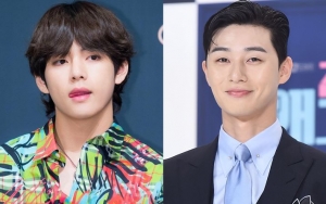 Kirim Truk Kopi ke 'Why, Secretary Kim?', Usilnya V BTS Pasang Foto Kocak Park Seo Joon