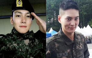Awas Kesengsem, Gantengnya Ji Chang Wook-Joo Won Cs Foto Bareng di Acara Militer