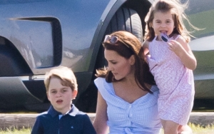 Temani Pangeran William Bermain Polo, Lucunya Tingkah Putri Charlotte Saat Lakukan Salto