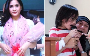 Cium Tangan Nagita Slavina, Ekspresi Saga Putra Anji Hebohkan Warganet