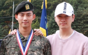 Sambangi Chansung, Manisnya Taecyeon Datang ke Lokasi Syuting 'Why, Secretary Kim?'