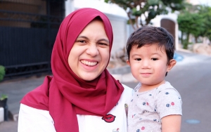 Buah Hati Nycta Gina Sudah Tidak Pakai Popok, Posisi Cebok Bikin Gemas