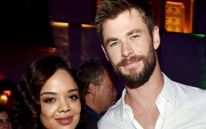 Pakai Setelan Agen Rahasia, Inilah First Look Chris Hemsworth dan Tessa Thompson di 'Men In Black'