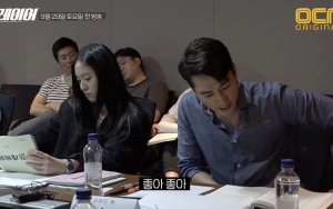 Imutnya Teriakan Kaget Krystal Pada Song Seung Heon di Sesi Baca Naskah 'Player'