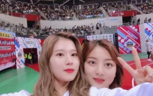 Cerianya Sana dan Jihyo Pamer Dukungan Fans Twice di Lokasi 'ISAC 2018'