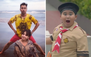Raffi Ahmad Foto Bareng Fairel Si Bocah Ekspresi Terkejut, Nagita Slavina Pose Melongo Banjir Pujian