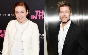 Syuting 'Once Upon a Time in Hollywood', Lena Dunham Pamer Celana Dalam Pada Brad Pitt