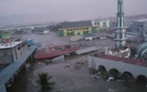 Indonesia Berduka, Inilah Video Detik-Detik Tsunami Akibat Gempa Palu