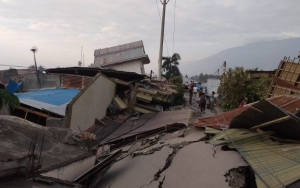 Diperkirakan 48 Orang Tewas, Begini Kondisi Pasca Gempa Tsunami Palu