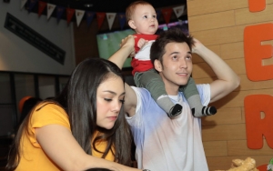 Tampan Mirip Bule Italia, Lucunya Putra Kecil Stefan William dan Celine Belajar Bilang 'Daddy'