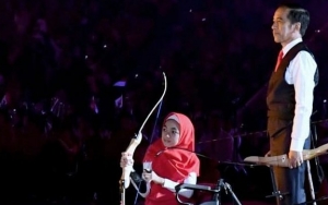 Memanah Bersama Jokowi di Pembukaan Asian Para Games 2018, Bulan Karunia Punya Impian Khusus