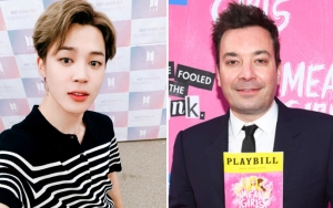 Jimin BTS Berikan Tanggapan Manis Saat Jimmy Fallon Kenakan Jaket Karakter Chimmy