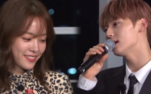 Hwang Minhyun  Wanna One Bikin Han Ji Min Tersipu Malu di 'Happy Together 4'