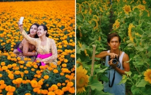 6 Pilihan Wisata Kebun Bunga Kece di Indonesia untuk yang Suka Selfie