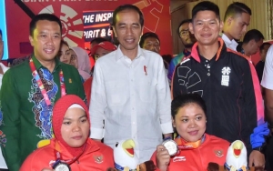 Jelang Penutupan Hari Ini, Jokowi Cairkan Bonus Menjanjikan untuk Atlet Asian Para Games 2018