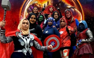 Hijab Heroes, Saat Hijabers Juga Bisa Pamer Kreativitas Kenakan Kostum Superhero ala 'Avengers'