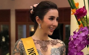Wow, Nadia Purwoko Kenakan Gaun Seksi Berlapis Emas di Preliminary Miss Grand International