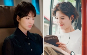 'Encounter' Rilis Poster Perdana, Romantisnya Song Hye Kyo Sandaran di Bahu Park Bo Gum 
