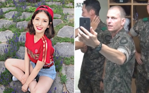 Pakai Piama, Cerianya Jeon Somi Dukung Sang Ayah Lewat Panggilan Video di 'Real Men 300'