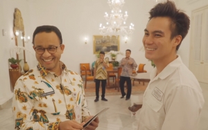 Spesial, Baim Wong Antar Sendiri Undangan Nikah Untuk Gubernur Anies Baswedan