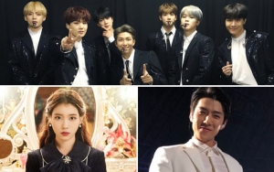 BTS dan IU Raih Popularity Award di AAA 2018, Sehun Terima Trofi Meski Tak Hadir