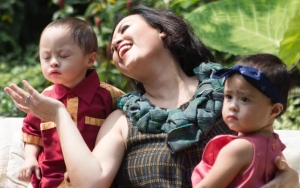 Anak Laki-lakinya Alami Kelainan Mata, Cynthia Lamusu Sempat Tak Percayai Dokter