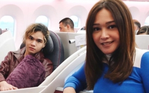 Maia Cantik Ala ABG dan Ajak Dul Naik Pesawat Mewah ke London, Bagian Dada Jadi Sorotan