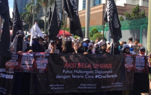 Aksi Bela Musim Uighur, PA 212 Ajak Boikot Produk Tiongkok